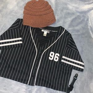 Summer time Jersey Crop Top